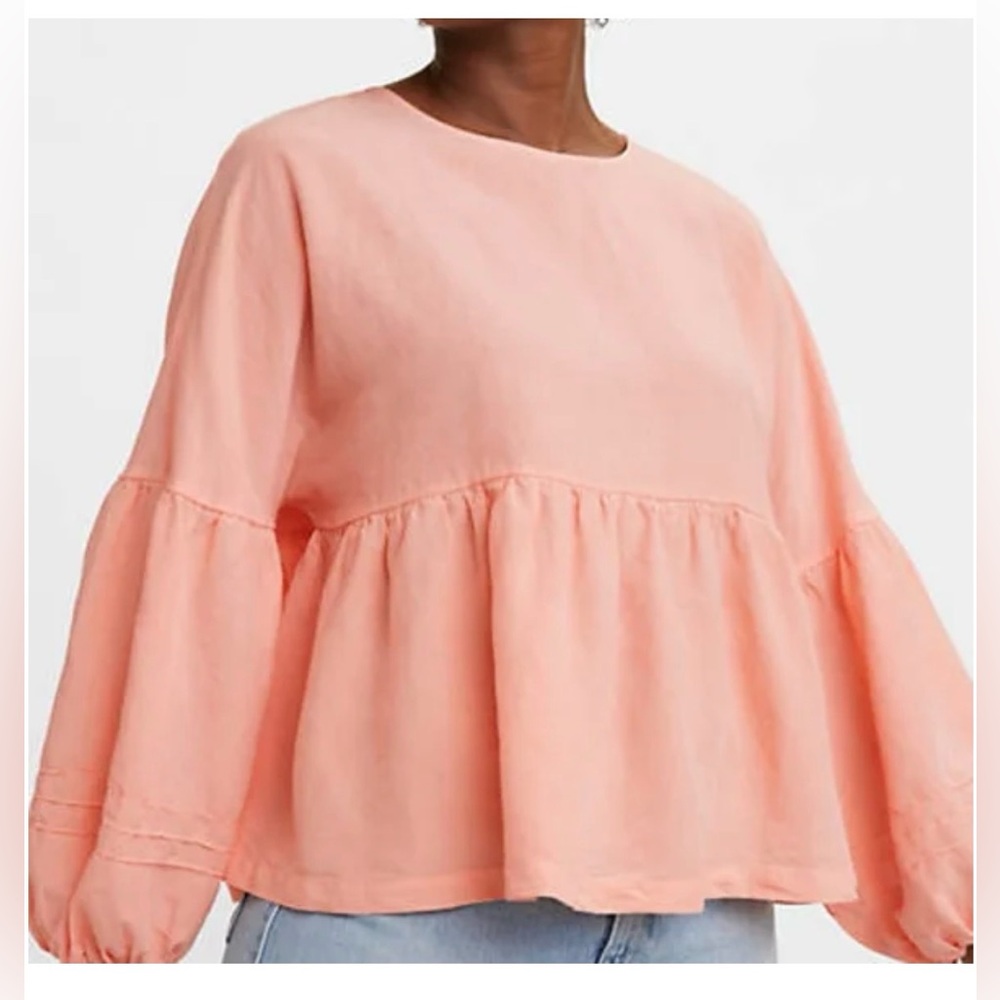 Levi's Made & Crafted Collection Villa Blouse - Picture 1 of 12